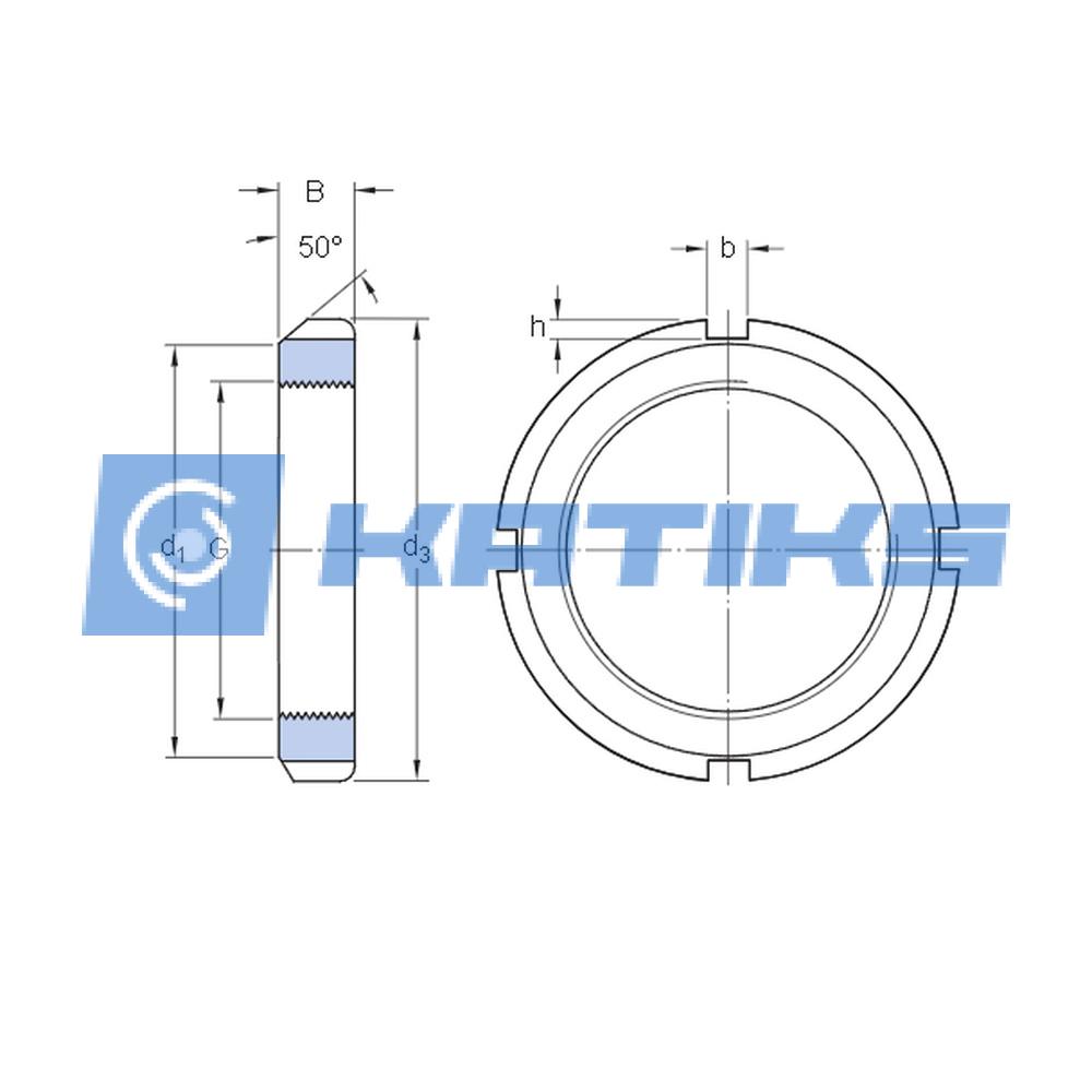 N048 FAG чертёж  N048 FAG чертёж