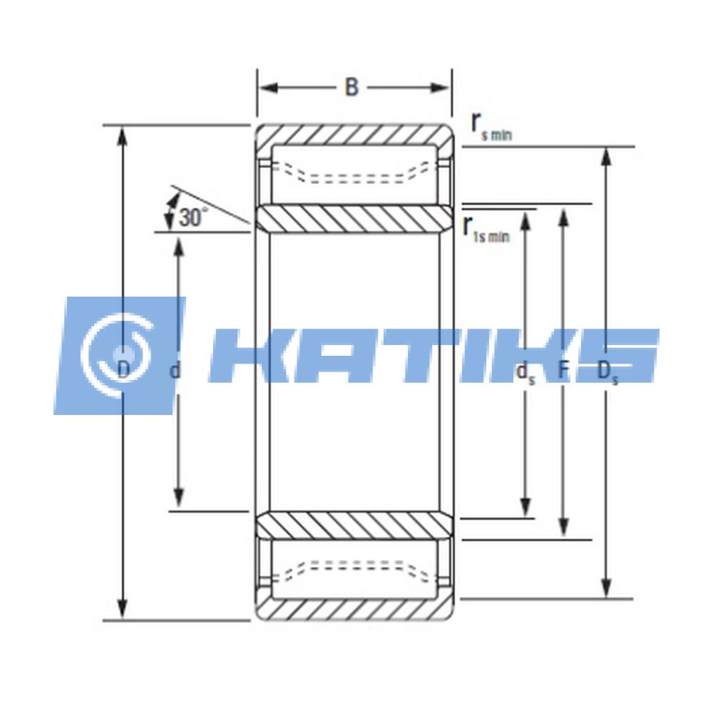 Подшипник A-5228-WS R6 Timken чертёж Подшипник A-5228-WS R6 Timken чертёж