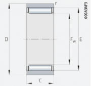 RNAO40X55X20-XL INA