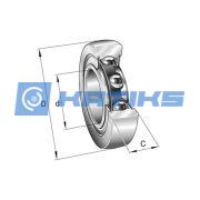 LR205 2RS BKB