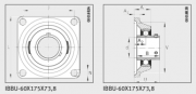 IBBU-60X175X73,8-IA03 INA