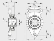 UCFA211-35 INA