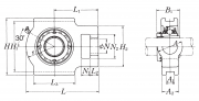 UKT205D1 NSK