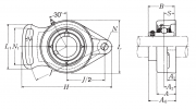 UCFA209D1 NSK