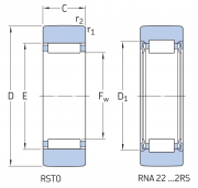 RNA2203.2RS SKF