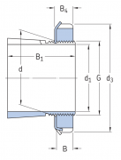 SNW 3126 x 4 7/16 SKF