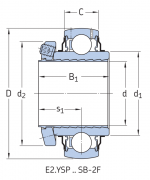 YSPAG207 SKF